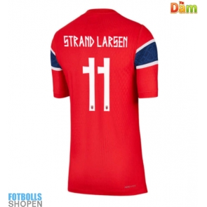 Billiga Norge Jorgen Strand Larsen #11 Hemmatröja Dam VM 2026 Kortärmad